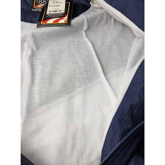 Vintage JCPenny USA Olympics Track Suit w Tshirt size XL Pants Windbreaker Jacke - Picture 3 of 16
